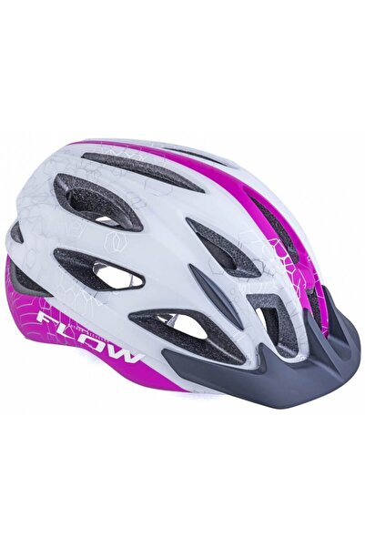 Author Cască de ciclism Flow X9 Alb-roz MTB (mărimea L)