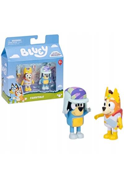 NO BRAND Set de figurine BLUEY Personaje de basm BLU17974