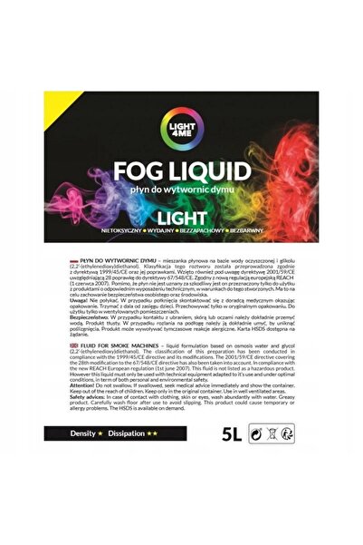 LIGHT4ME Fluid pentru ceață ușoară 5 l