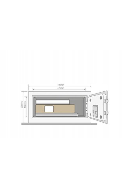 Yale Seif pentru laptop YLFB 200 EB1