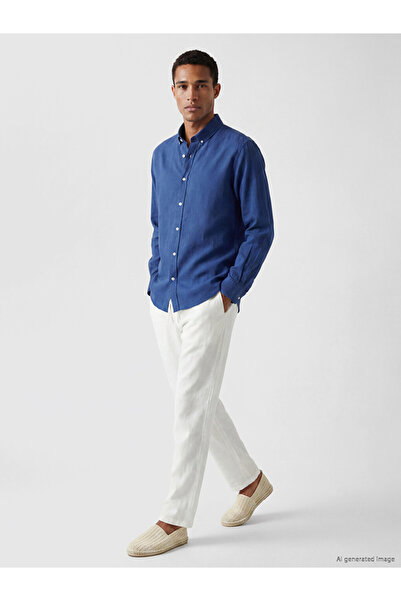 LC Waikiki Regular Fit Linen Blended Men's Shirt