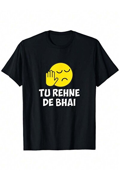 799 قميص رجالي بنمط "Tu Rehne De Bhai" مضحك، ناعم وقابل للتنفس، مصنوع من القط...