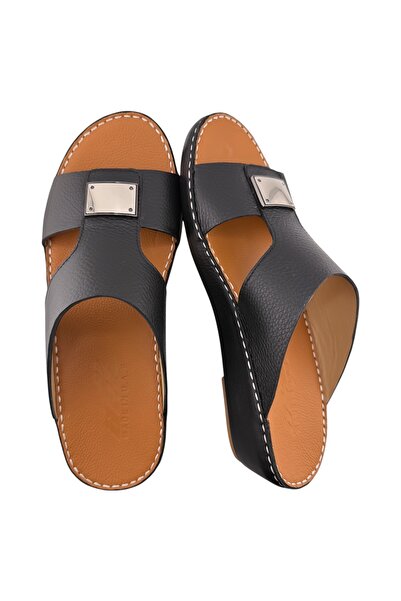 Cirino ( N-2900 ) Handmade Arabic Men's Slippers | Outdoor Arabic Sandals For...