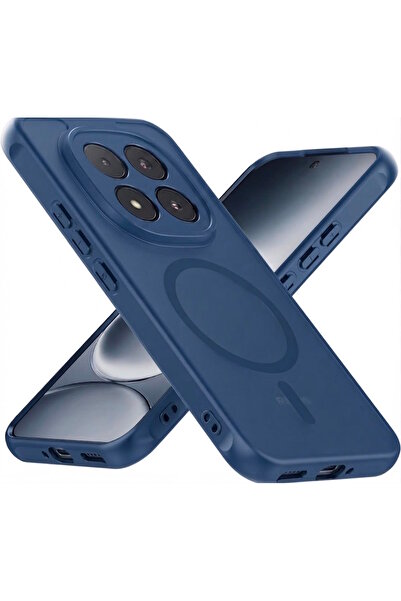 m.tk moveteck Xiaomi Redmi Note 14 Pro 4G Uyumlu Kılıf Mat Magsafe Şarj Özell...