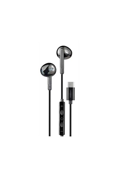 Powerology Type-C Stereo Earphones with HD Sound Quality, In-ear Design, 1.2m...