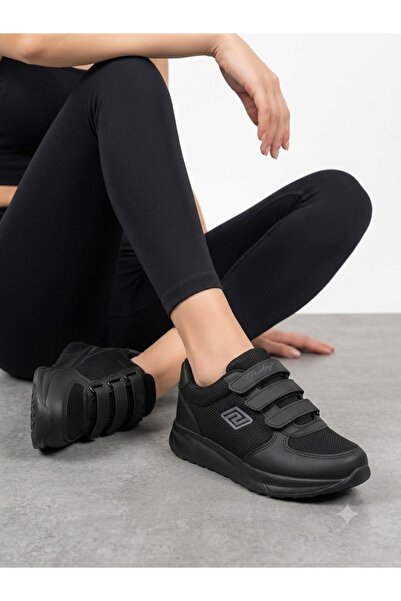Lütfi Women's velcro mesh summer soft comfortable sole daily walking sneaker ...