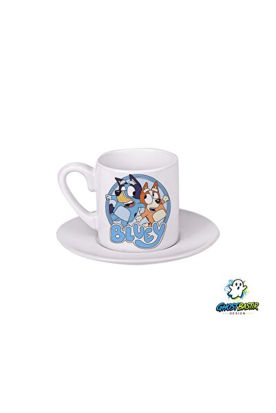 Ghostbastır Design Bluey Turkish Coffee Cup 0109