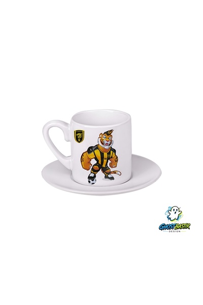 Ghostbastır Design Al Ittihad F.C. Turkish Coffee Cup 092