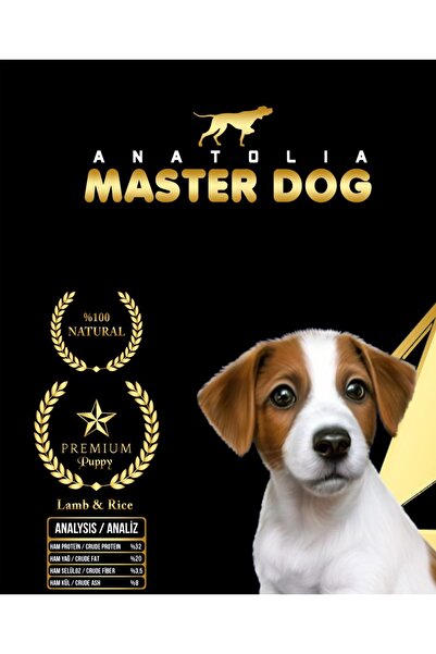 Anatolia Master Dog 32 Protein 20 Yağ Yavru Köpek Kuru Maması ( 15 kg )