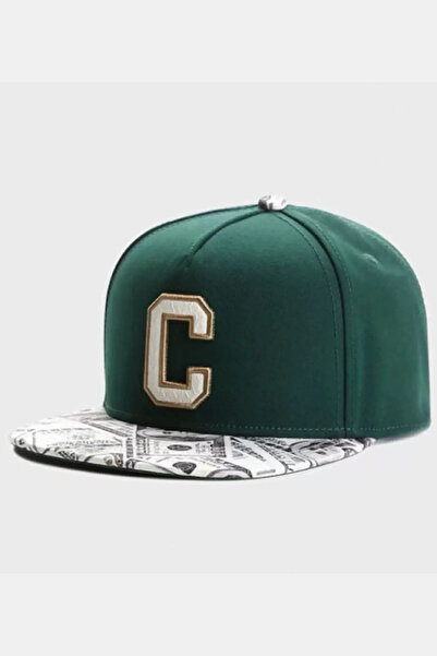 Giraffe Hip Hop Snapback Cap Şapka Beyaz Unisex Erkek/Kadın (Arkası Ayarlamalı)