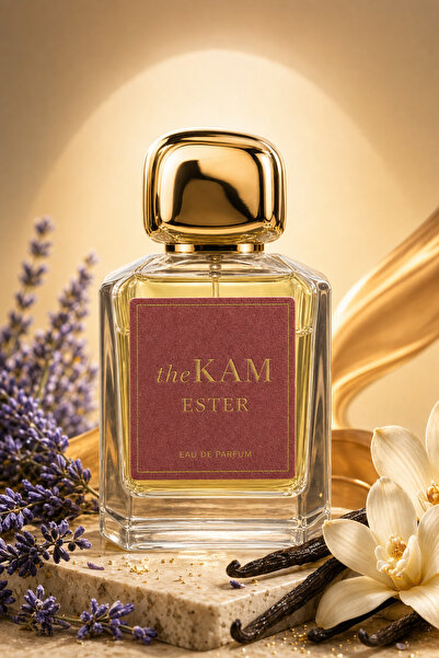 thekam Ester Kadın Parfüm EDP – Vanilya ve Lavanta Notalı, Sıcak, Zarif ve Çe...