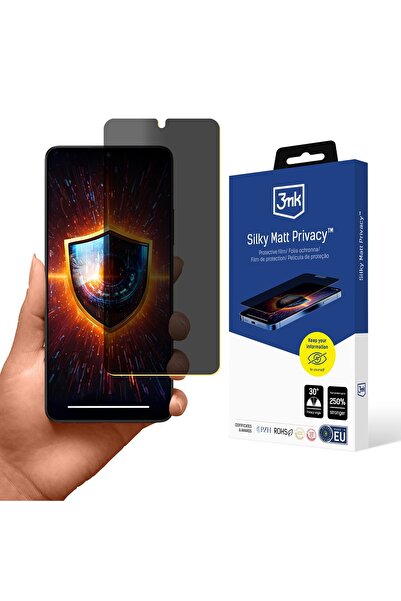 3MK Folie de protecție pentru Poco X6 Pro 5G, mată mătăsoasă, cu protecție pe...