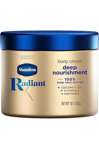 Vaseline Cremă de corp Radiant X Hrănire Profundă pentru Piele Uscată 284 g