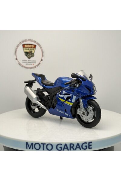 MotoGarage Suzuki GSX-R1000 - 1:18 Ölçek (12cm) Kutulu Diecast Model