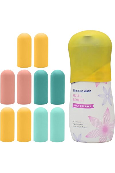 TRANOMOS Leak Proof Sleeves for Travel Container, Toiletry Covers for Leak Pr...
