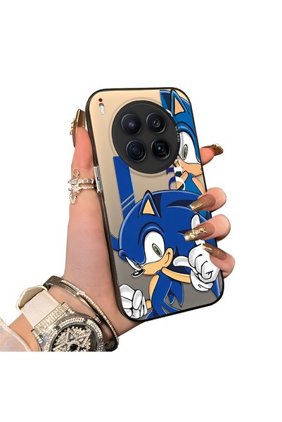ucuc Tecno Camon 40 Premier Compatible Hard Acrylic Back Silicone Edge Lens P...