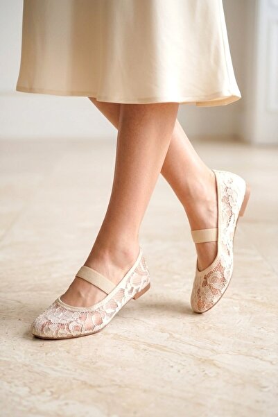 Fox Shoes Balerini - Bej - Casual
