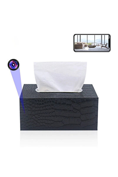 OnShop Camera Mini Ascunsa WiFi Full HD In Cutie Servetele, Detectare Miscare...