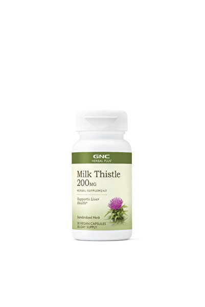 GNC Silimarina (Milk Thistle) 200mg Herbal Plus 30cps