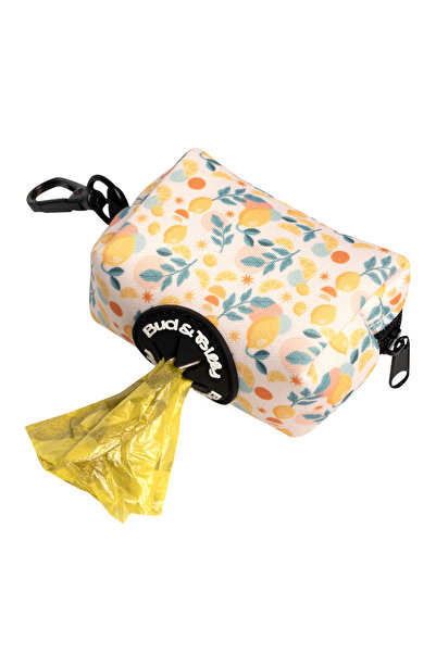 Bud & Billy Citrus Bloom Dog Poop Bag Holder 8x5x5cm