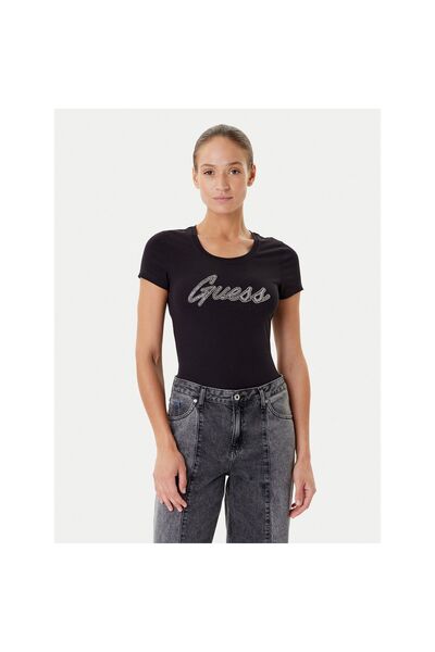 Guess Tricou de damă W5YI16J1314 Negru