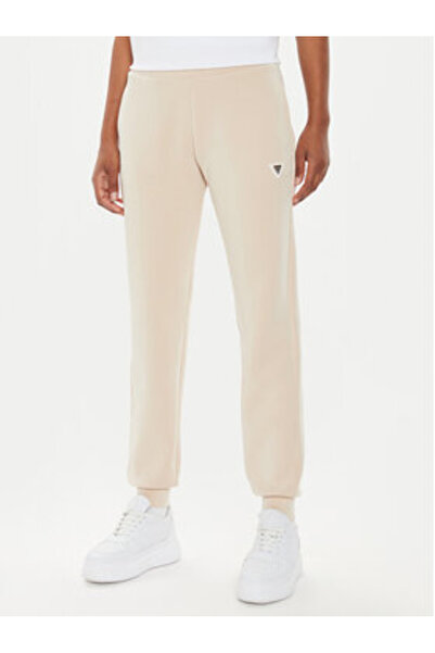 Guess Pantaloni de trening pentru femei V4YB08KCAY2 Bej