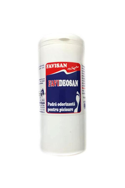 Favisan Pudra Odorizanta pentru Picioare Favideosan, 100 ml