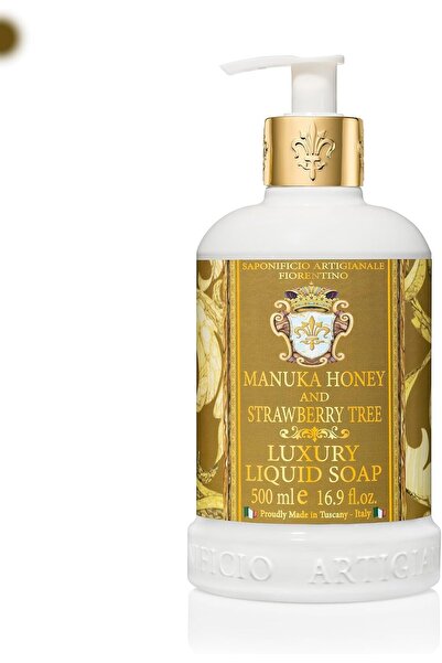 Fiorentino Manuka Honey and Strawberry Tree Liquid Soap 500 ml