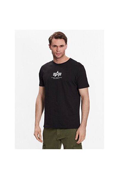 Alpha Industries Ανδρικό T-shirt 118533 Μαύρο