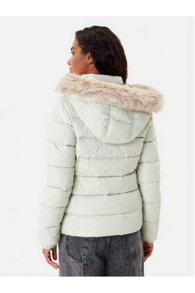 Tommy Jeans Geacă de puf pentru femei DW0DW18312 Multicolor