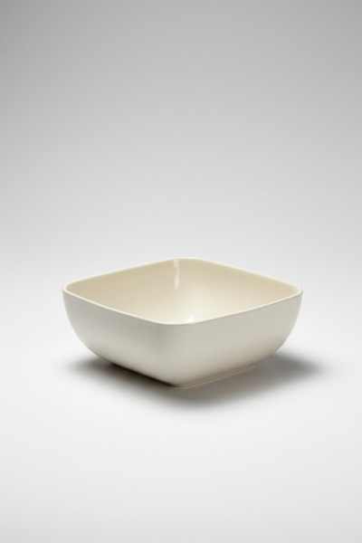 rinart Set of 6 Verona Square Bowls 13.7cm Cream