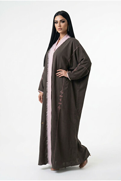 DAR ALSALAAM Abaya with Wrapped Sleeves