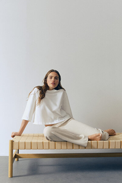 H&M İnce Triko Pantolon