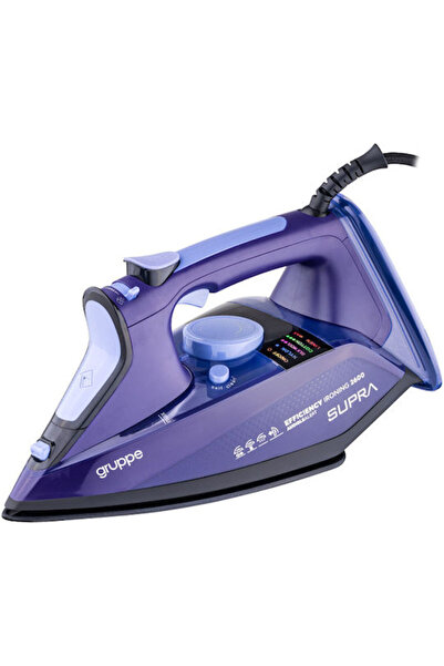 Other Gruppe Supra AJ-2089A Ατμοσίδερο 2600W με Κεραμική Πλάκα