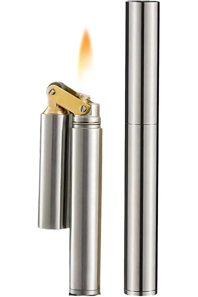 Generic CigiLite Vintage Trench Kerosene Lighter, Refillable Metal Wick Light...