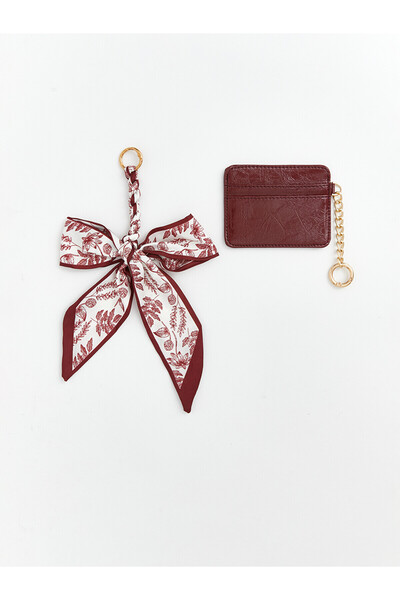 LC Waikiki Ozmarka New Season Accessory Leather-Look Women's Card Holder