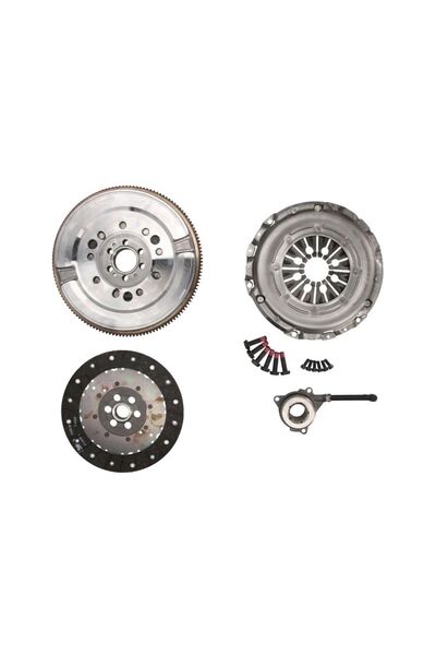 VALEO Kit Ambreiaj cu Volanta cu Masa Dubla si Rulment Hidraulic (240mm) Vw T...