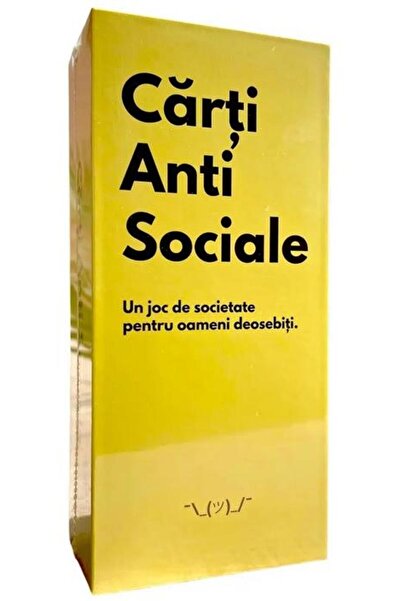 Ludicus Carti Anti Sociale. Un joc de societate pentru oam