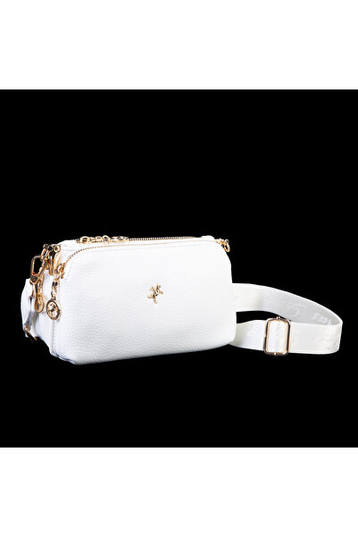 Nas Bag Small Size, Three Compartments, Women's Messenger Bag (Width: 20 X Le...