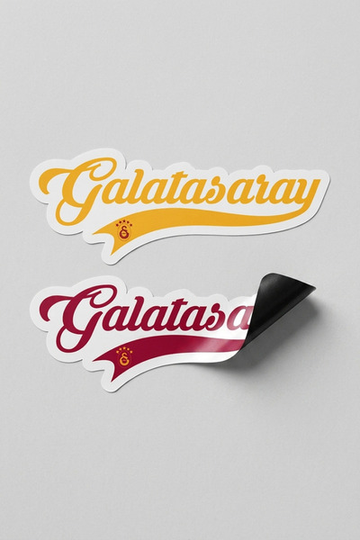 Galatasaray Wall Sticker Handwritten 90 cm - Licensed Original