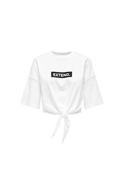 ONLY Γυναικείο T-shirt 15343356 Λευκό