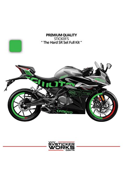 ARONA Cfmoto 250sr the hard sr sticker set - high quality decal kit with whee...
