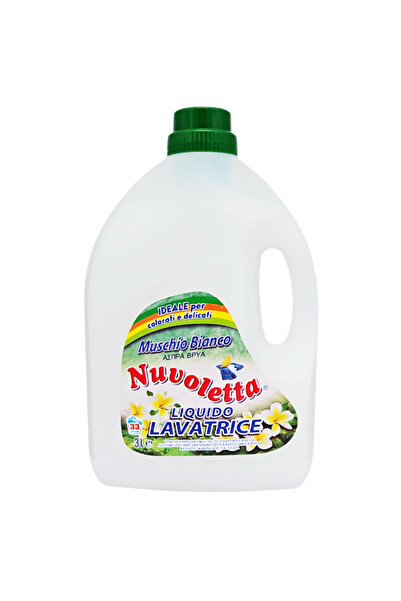 NUVOLETTA ΥΓΡΟ ΠΛΥΝΤ. 3lt - (ΛΕΥΚΟ / MUSCHIO BIANCO)