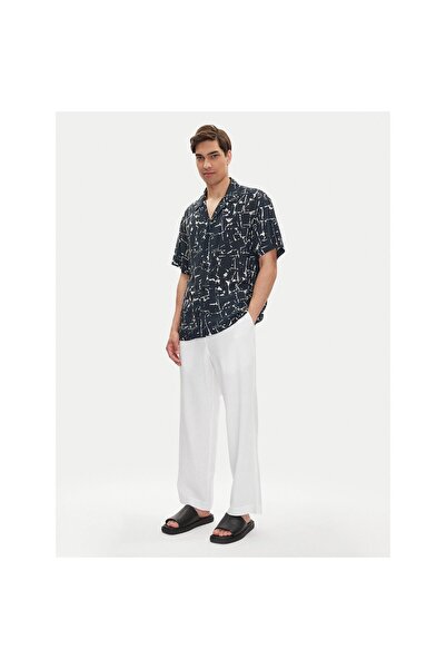 Emporio Armani Cămașă bărbătească EM000593 AF12351 Bleumarin