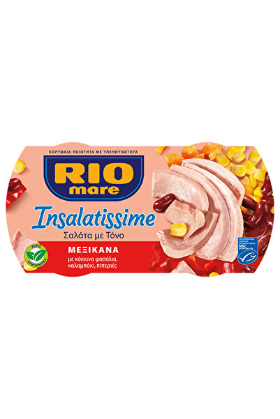 RIO MARE ΤΟΝΟΣ ΠΟΛΥΣΑΛΑΤΑ (2x160gr) - (ΜΕΞΙΚΑΝΑ)