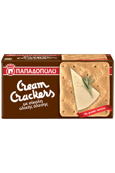 Papadopoulou ΠΑΠΑΔΟΠΟΥΛΟΥ CREAM CRACKERS 175gr. - (ΣΙΚΑΛΗΣ)