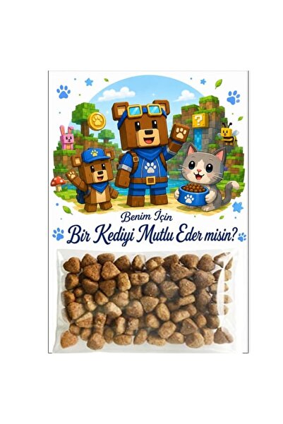 parti show Super Bear Adventure Hediyelik Kedi Maması 5 Adet