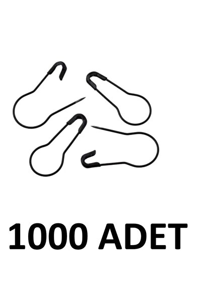 MTKardeşler 1000 броя крушовидни безопасни игли, 2 см, тип крушка
