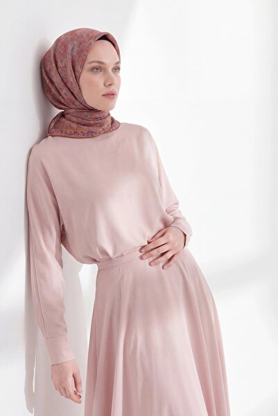 Silk Home Soft Scarf Salmon 90X90