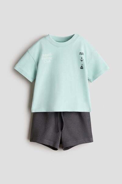 H&M 2-piece cotton jersey set